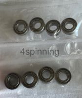 8x Ball Bearings 3x6 x2.5mm – Metal Shield – New