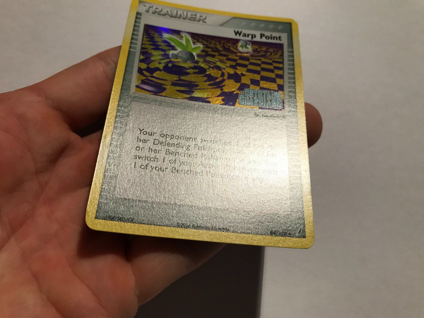 Pokémon Carte collezionabili: Trainer Warp Point reverse holo Ex Crystal Guardians EN – Usato da Hagendorn venduto da Pokecollectorch 1