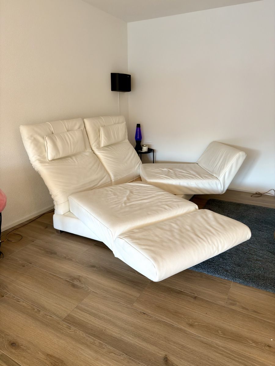 Divani: Exklusives Designer-Ledersofa - mit Relaxfunktion – Usato da Fischbach LU venduto da B_sell63 2