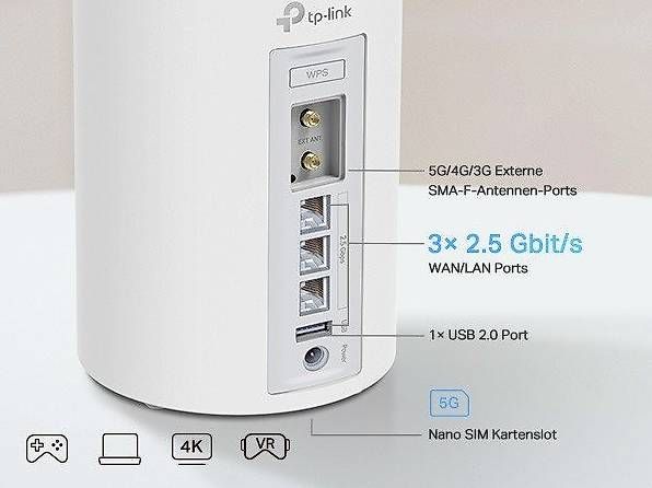 Modem & Router: TP-Link Deco BE65 & BE65-5G | High-End Wi-Fi 7 Mesh System – Usato da Kloten venduto da bam_6cv8 1
