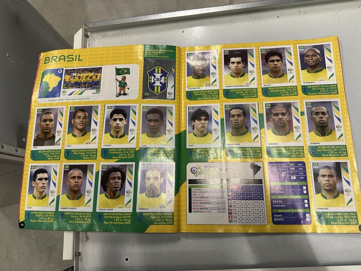 Panini Album: Panini WM 2006 Sticker Album – Usato da Chur venduto da Sim7000 7