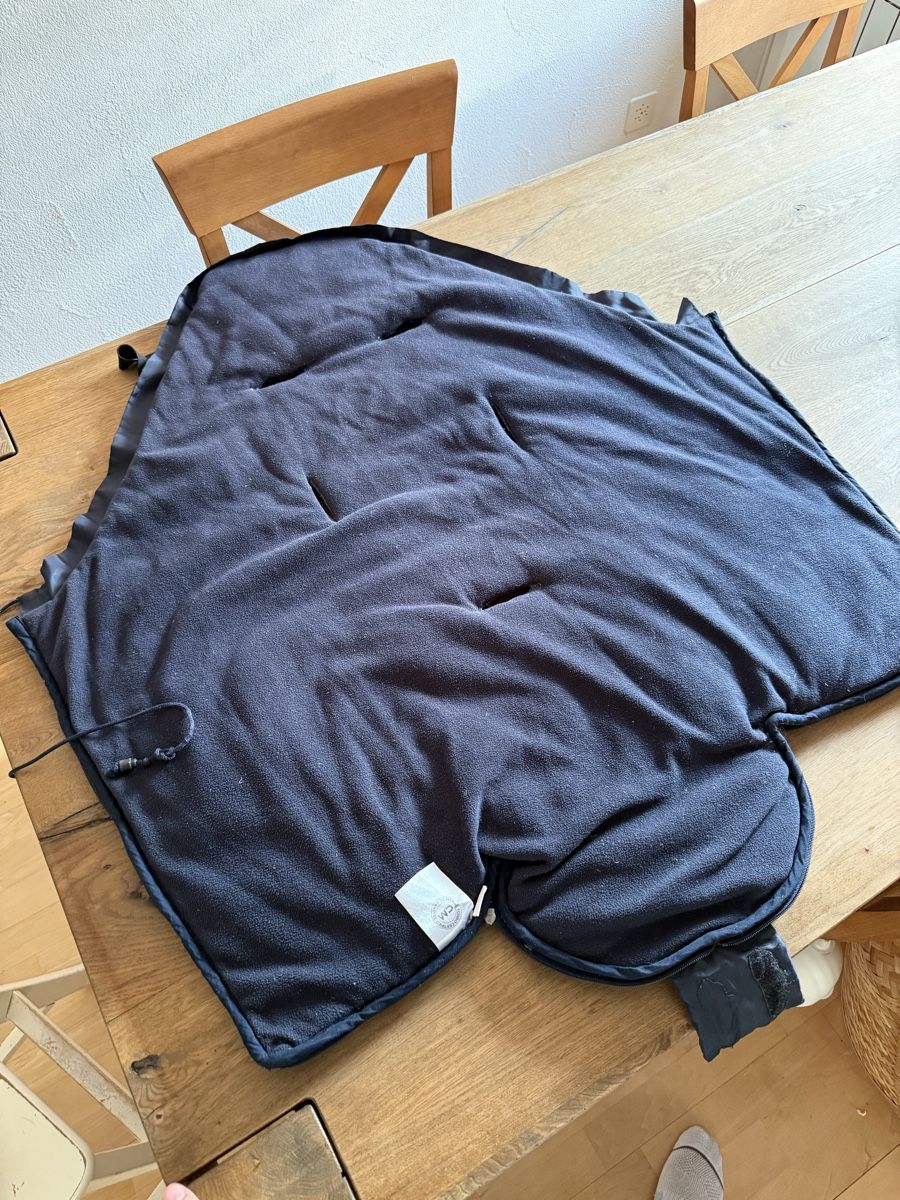 Sacchi a pelo: Baby Footmuff dark blue used condition – Usato da Höri venduto da Daniel.1992 4