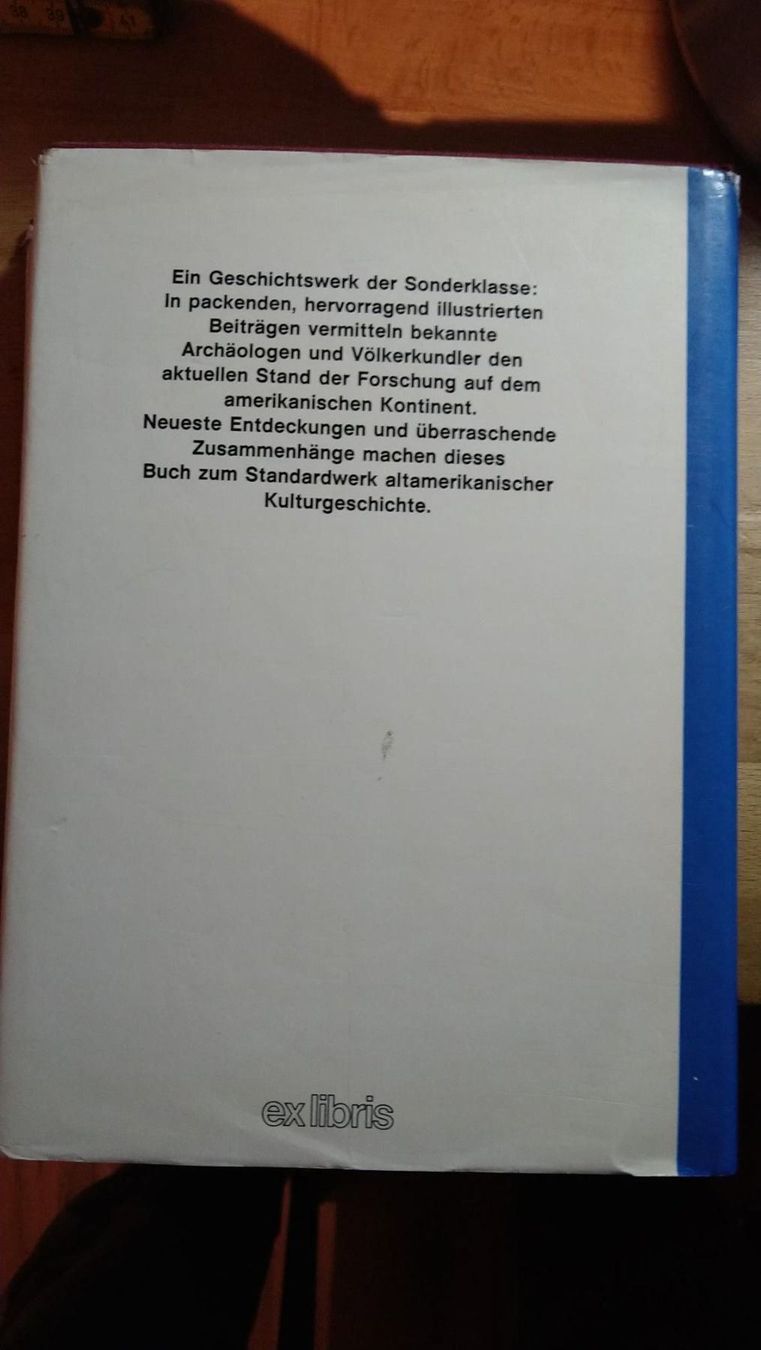 Libri: Alte Kulturen der neuen Welt – Usato da Gelterkinden venduto da martinom 1