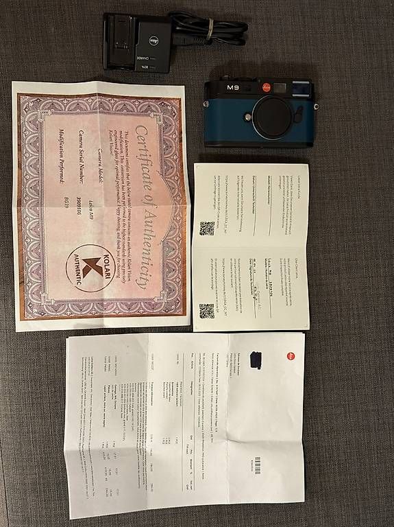 Leica Fotocamera: Leica M9 mit verbessertem Kolari-Sensor – Usato da Basel venduto da Gav44 3