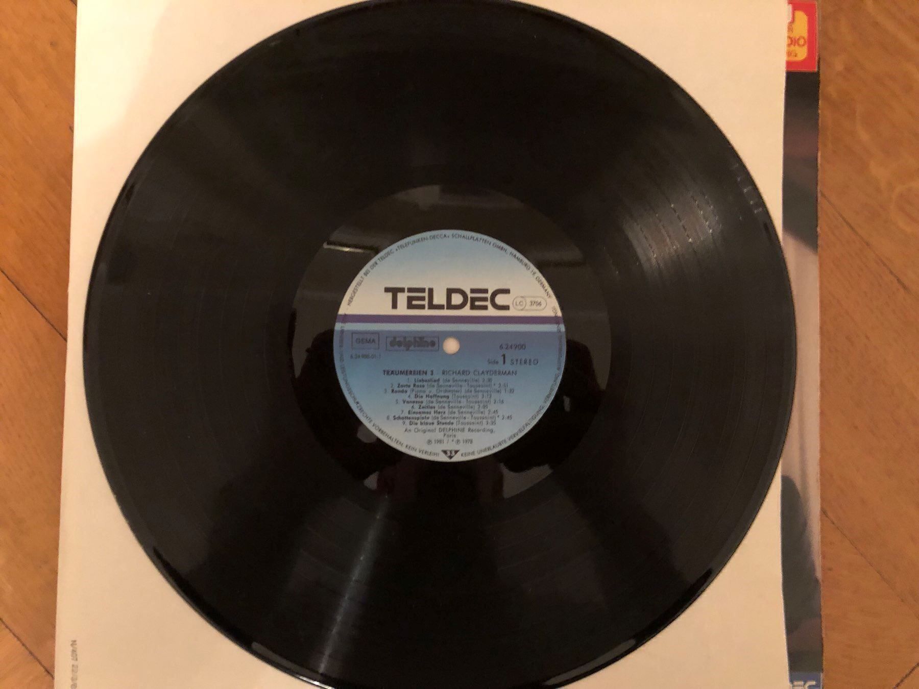 Dischi in vinile: LP Richard Clayderman Träumereien 3 – Usato da Basel venduto da Cambes 2