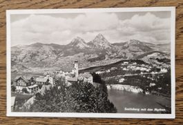 Seelisberg mit den Mythen 1937, Verlag Engelberger, Stans