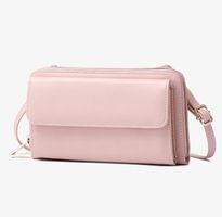 Damen Handtasche Umhängetasche für Handy Geldbörse etc. Pink