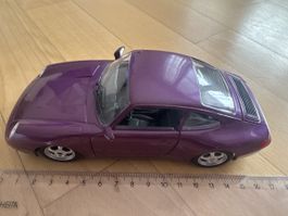 Porsche 911 Carrera Modellauto 1993, 1:24, Lila💜 Top! (53)