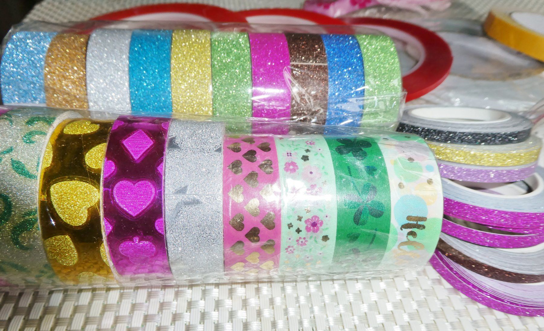 Bastelsets: Bastel Klebebänder Set – Neu (gemäss Beschreibung) aus Siebnen von GluckPilz5684 6