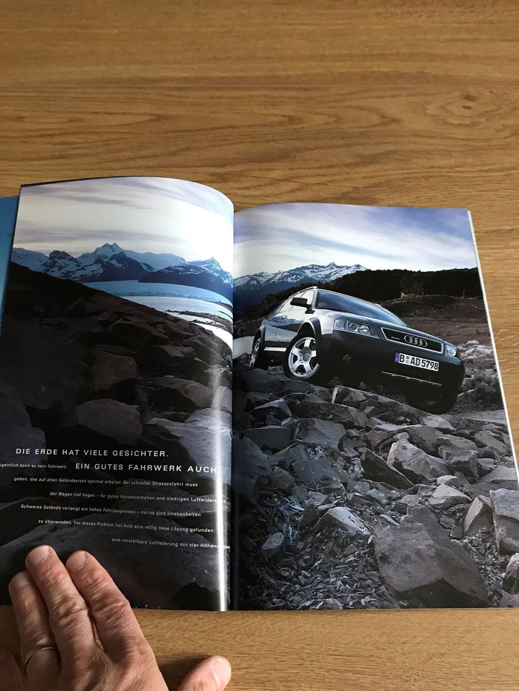 Audi Dokumente: Audi Allroad Quattro Prospekt Jg. 2000 – Gebraucht aus Freienstein von Golfbueb 2