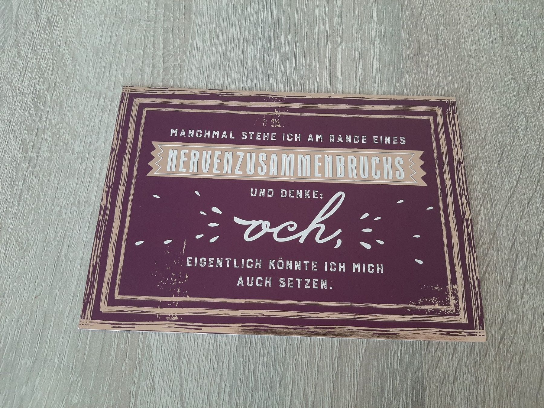 Cartoline postali: Ansichtskarte mit Spruch, Vintage – Nuovo (secondo la descrizione) da Menziken venduto da Rien1