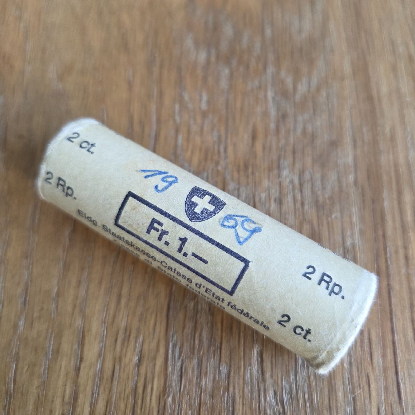 Tutti le monete: 2 Rappen Rolle 1969  – Usato da Stans venduto da Ducati16 1