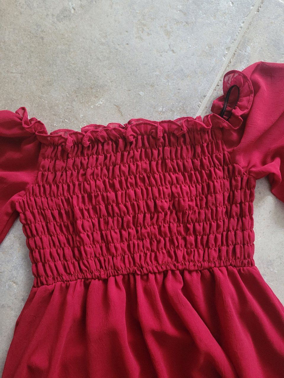 Shein Kleider: langes Kleid rot  Gr. M  Party / Fest – Gebraucht aus Maur von Edsch 2