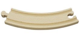4 Brio Bahn, Schienen Bogen 170mm, neu
