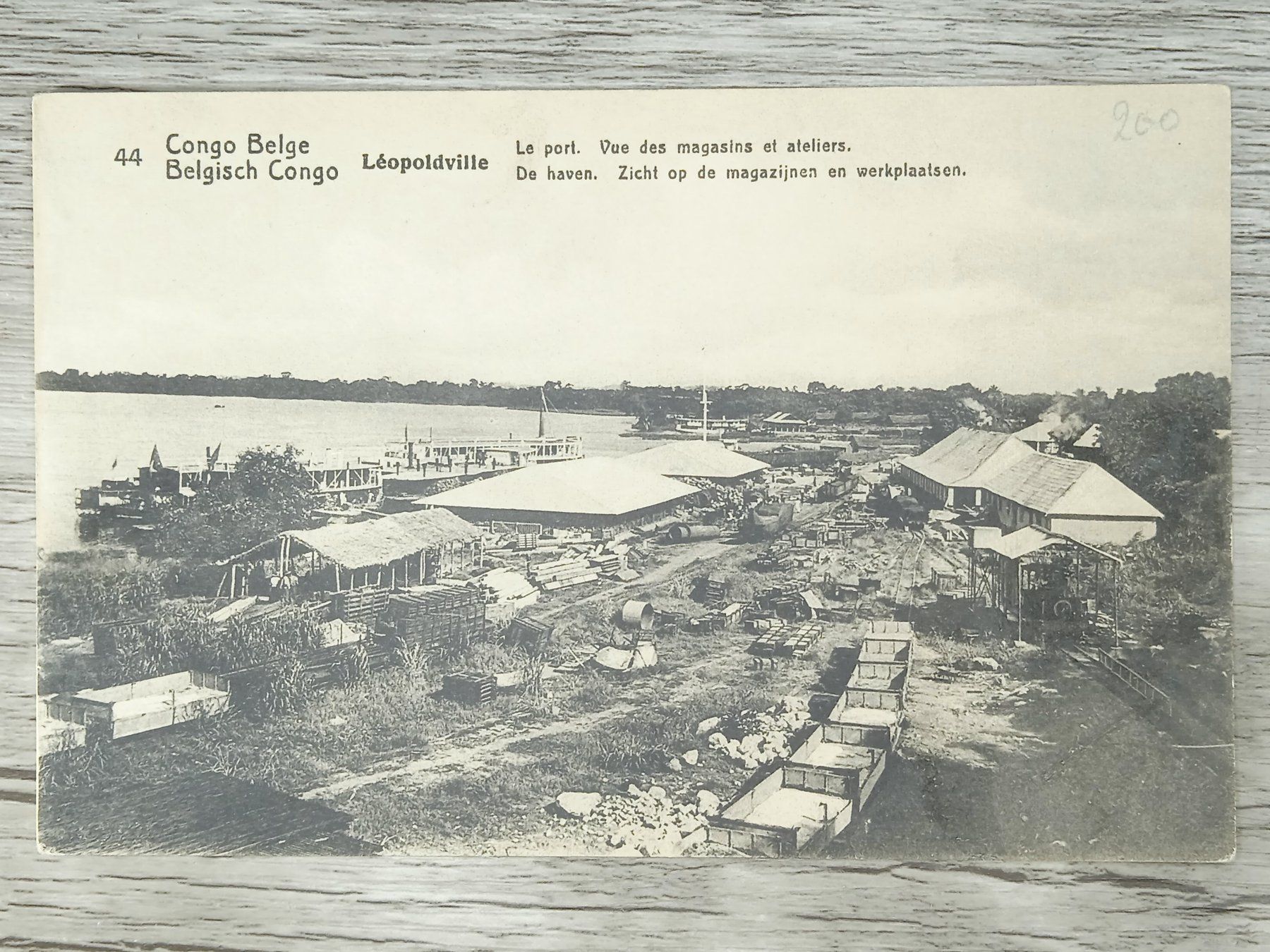 Tutti i francobolli: TR04 Carte Postale + Timbre Congo-Belge 1919/21 – Usato da Cousset venduto da Patrick_Collections