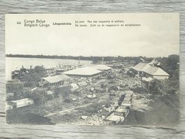 TR04 Carte Postale + Timbre Congo-Belge 1919/21