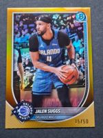 Jalen Suggs /50 Gold Orlando Bowman 25-26
