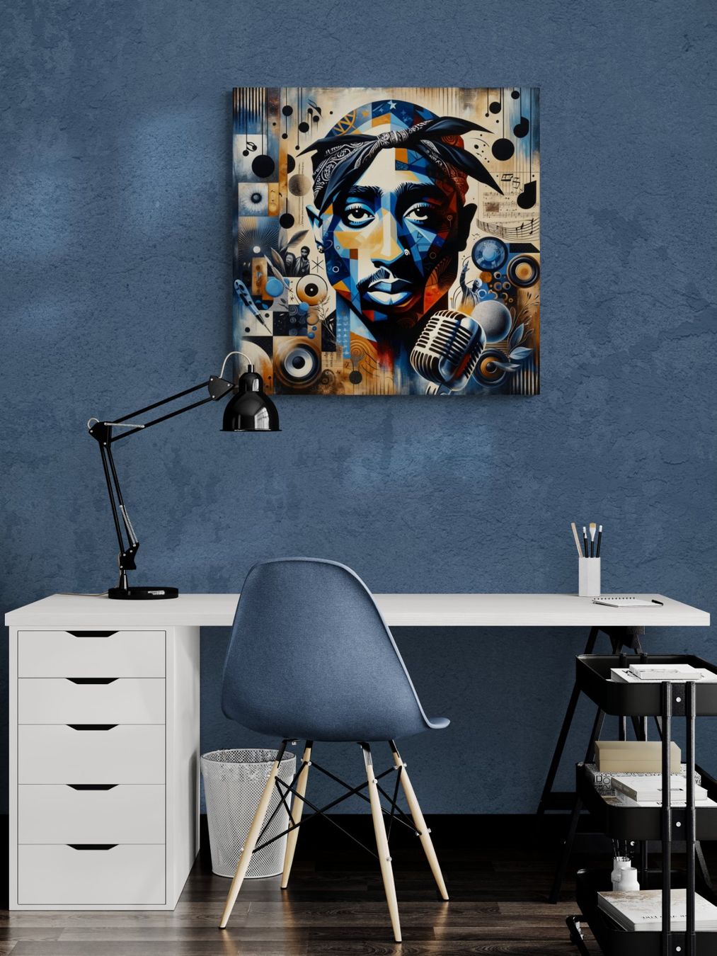 Gemälde: Tupac the Master – Neu und originalverpackt aus Hergiswil NW von WonderprintsCH 5
