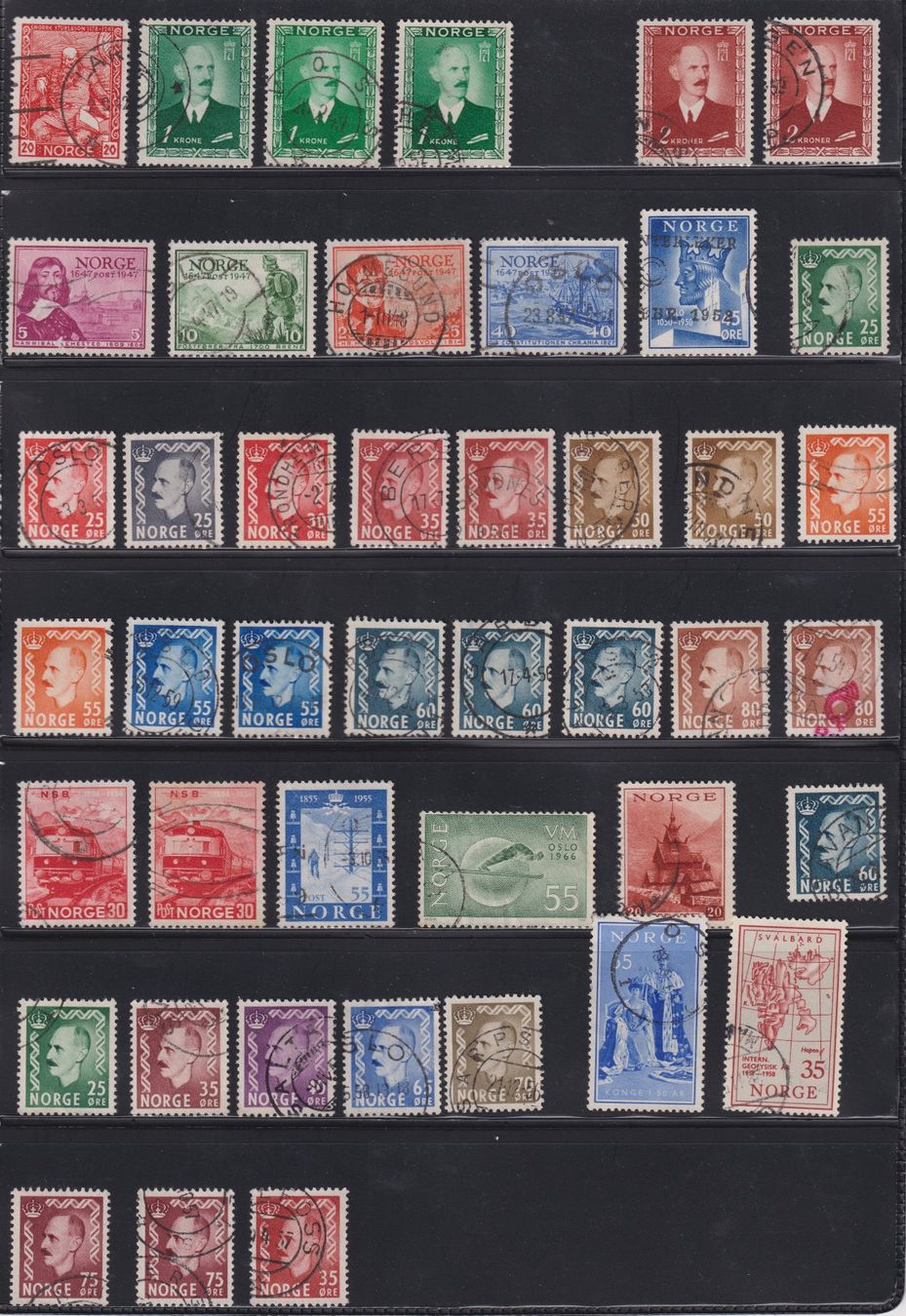 Alle Briefmarken: Norwegen divers – Gebraucht aus Bellach von qsearch 1