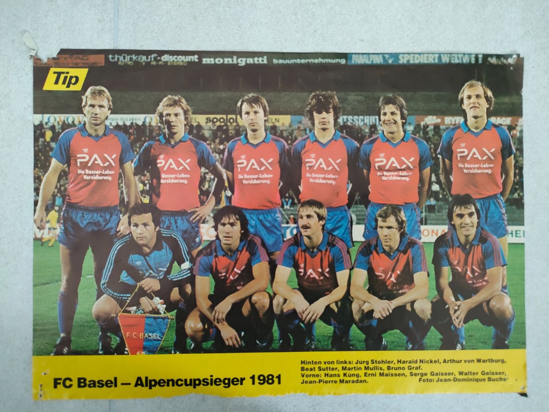 Libri: FC Basel Poster und ein Buch – Usato da Aarburg venduto da Frys 3