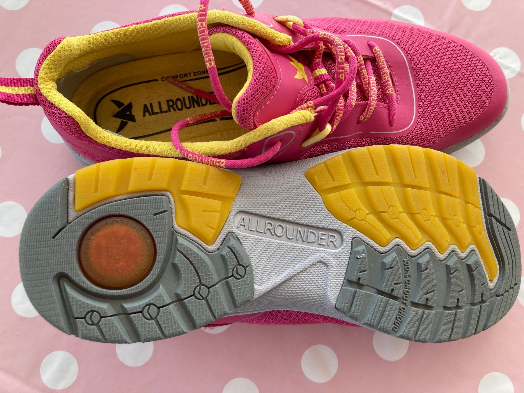 Scarpe da donna: Sneakers ALLROUNDER SOFTPRO pink Gr. 5/38 – Usato da Eschenbach SG venduto da verbascum 2