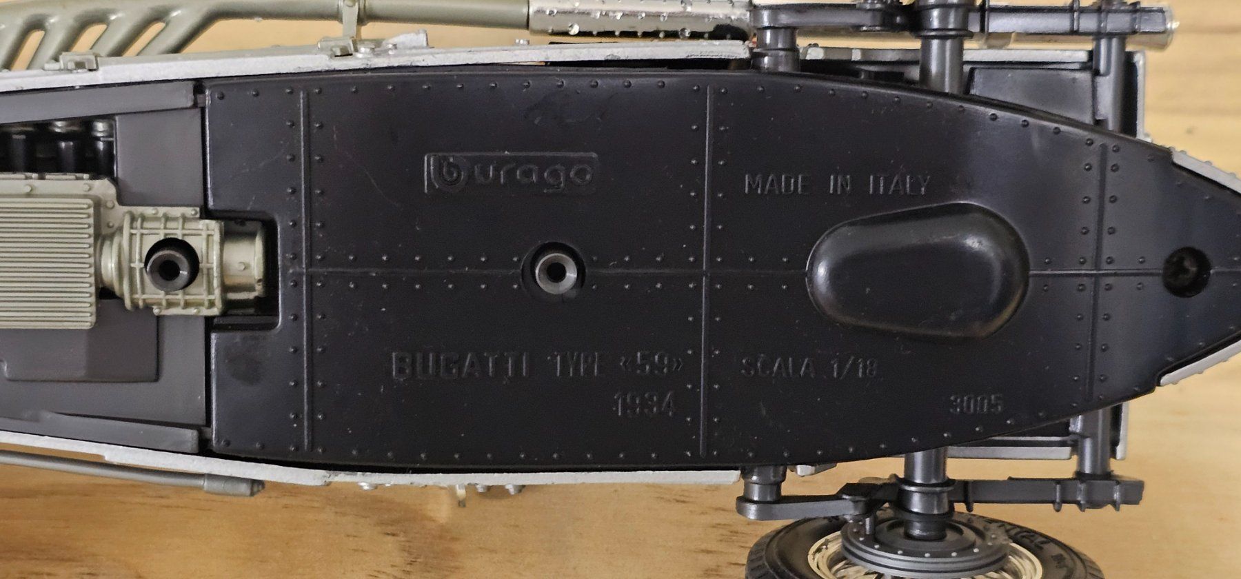 Bugatti Modellautos: Bburago Bugatti type 59 1934 – Gebraucht aus Rüti GL von 4oops 1