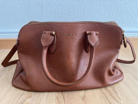 Ralph Lauren Handtasche Cognacbraun, neuwertig