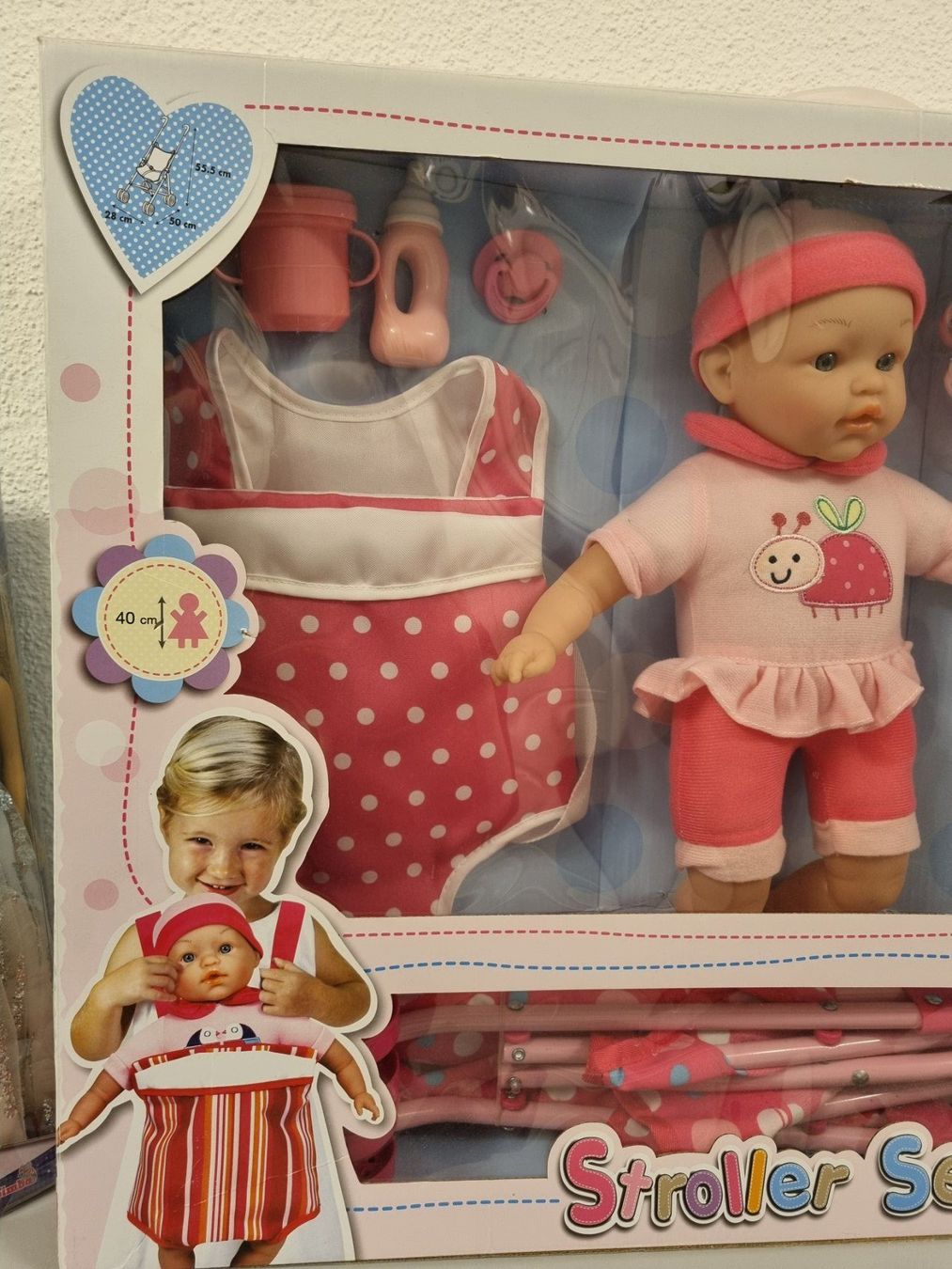 Bambole: Lissi-Puppe mit Kinderwagen-/Stroller-Set – Nuovo e nell'imballaggio originale da Zürich venduto da x.25 2