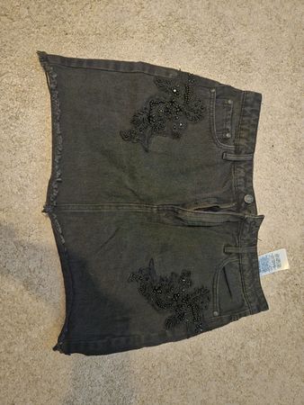 Jeansrock Damen GUESS schwarz Grösse M Neuwertig