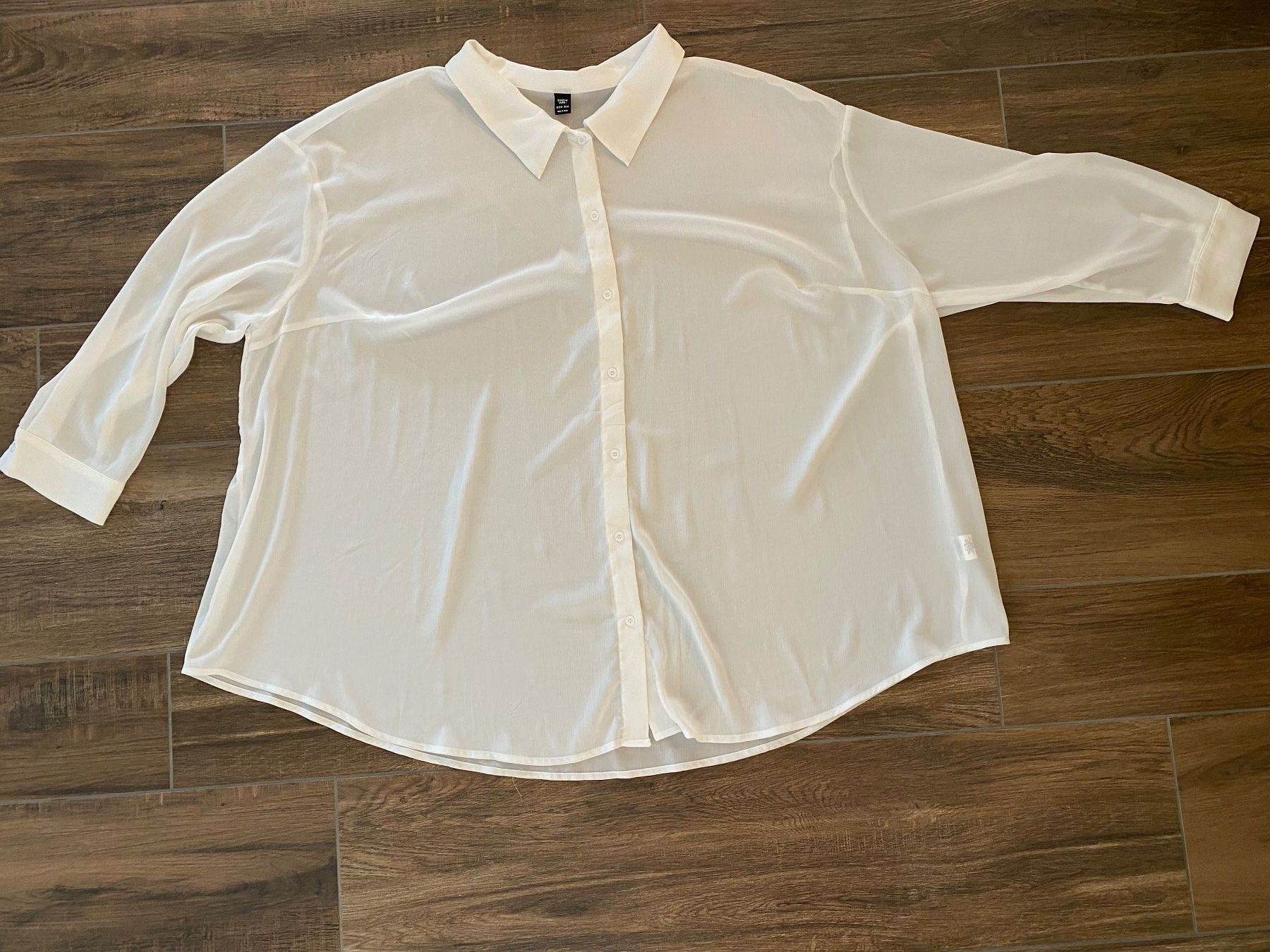 Shein Camicette: Oversize Hemd / Bluse weiss Gr. 56 / 58 / 60 – Usato da Pratteln venduto da a23_j2gs 3