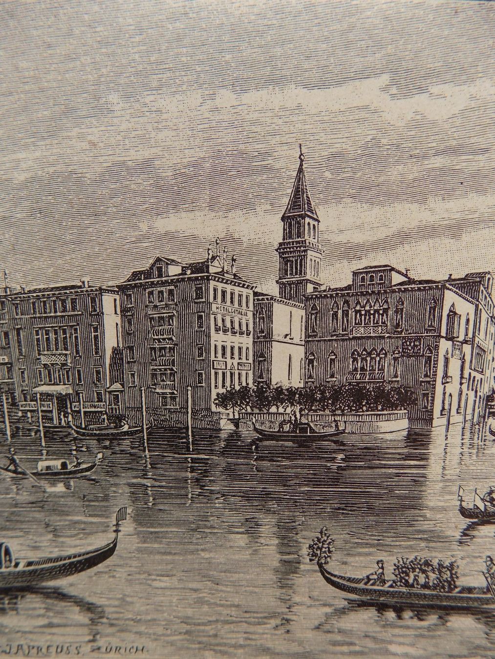 Stiche: Venedig Hotel d'Italie Bauer – Gebraucht aus Risch von Rischli15 4