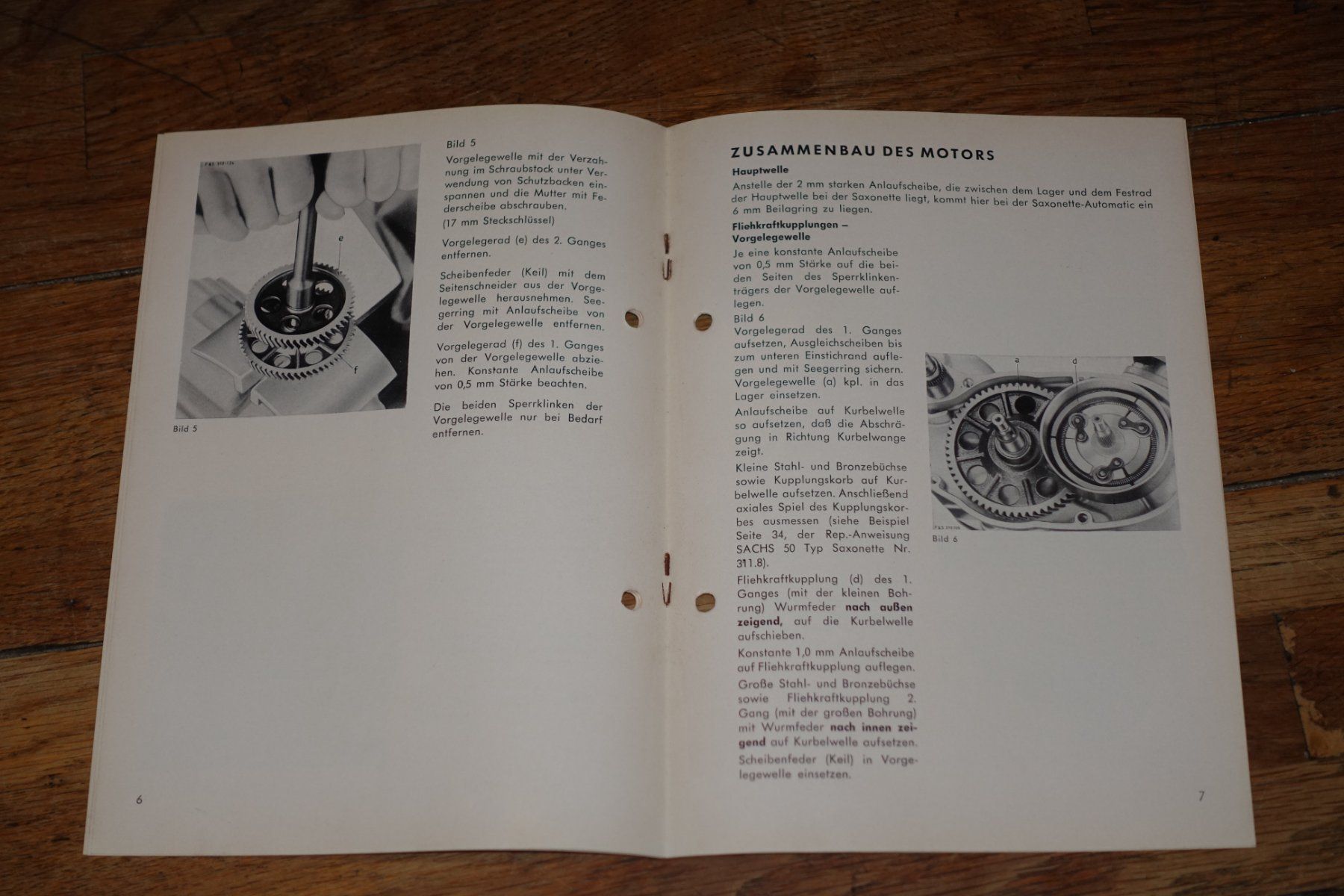Sonstiges zum Sammeln & Seltenes: SACHS  50  SAXONETTE  BROCHURE  OLDTIMER – Gebraucht aus Bellevue von  3