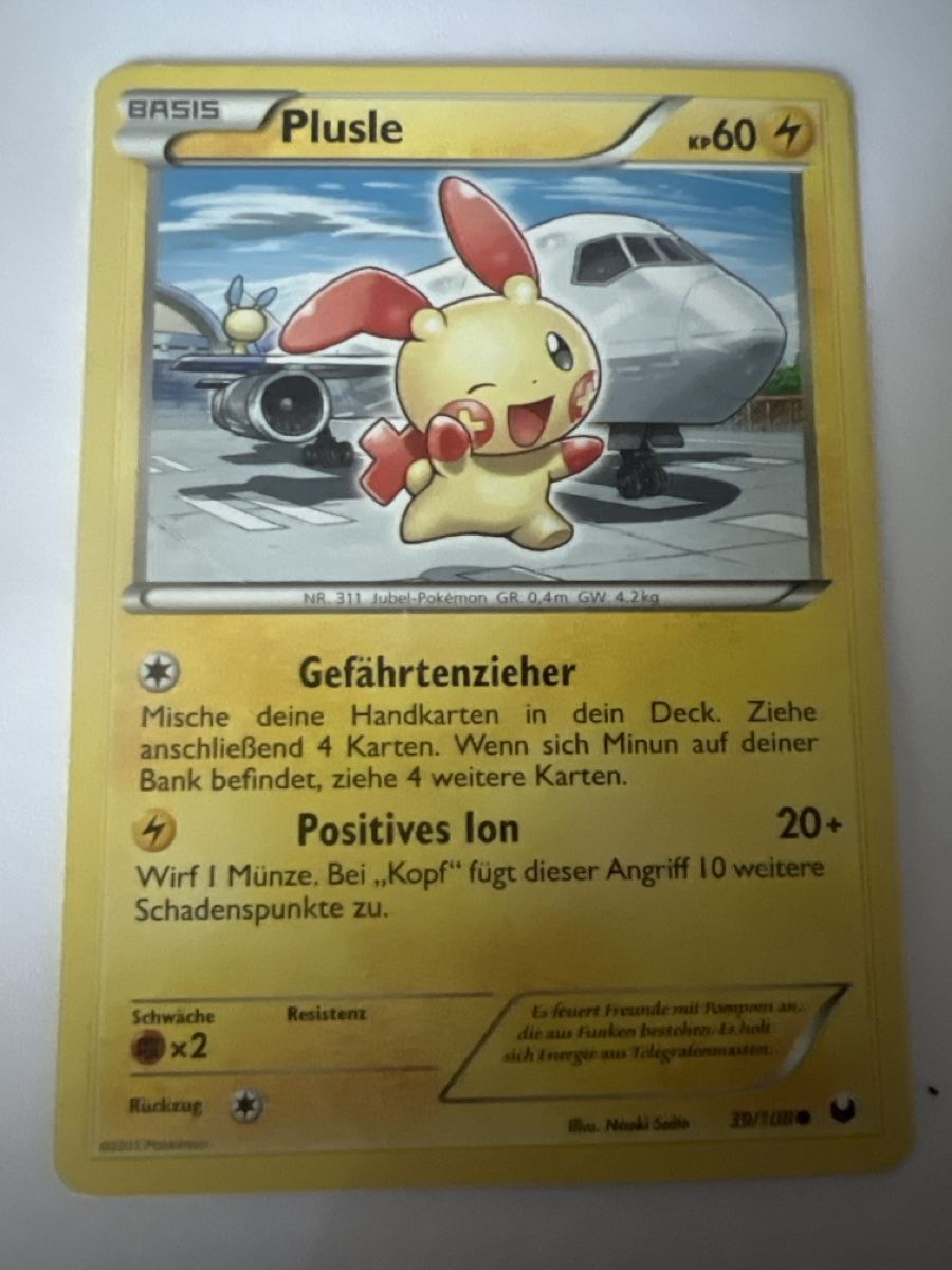 Pokémon Sammelbilder & Trading cards: Plusle Pokémon – Gebraucht aus Frauenfeld von mwguv
