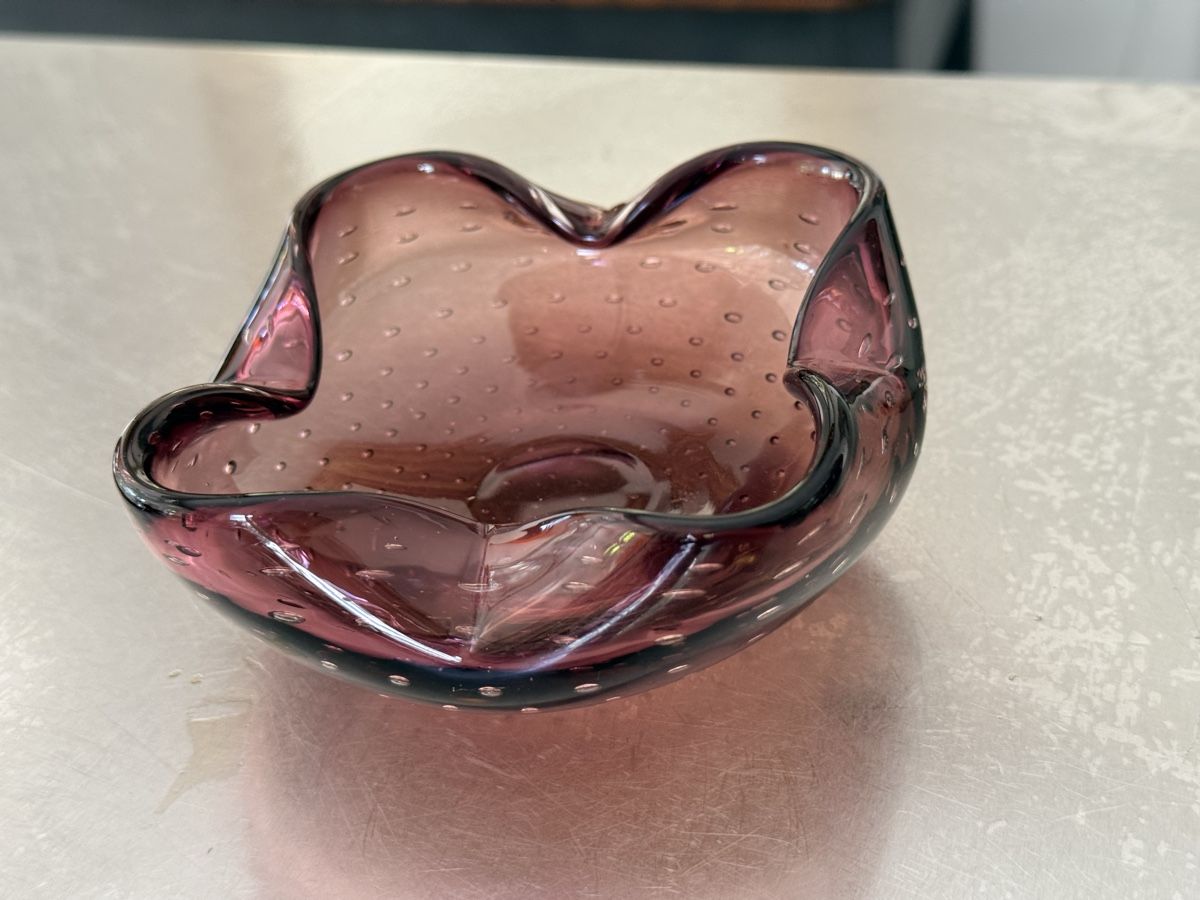 Murano Portacenere: Aschenbecher Murano Glas – Usato da Kreuzlingen venduto da Pippi1956 2