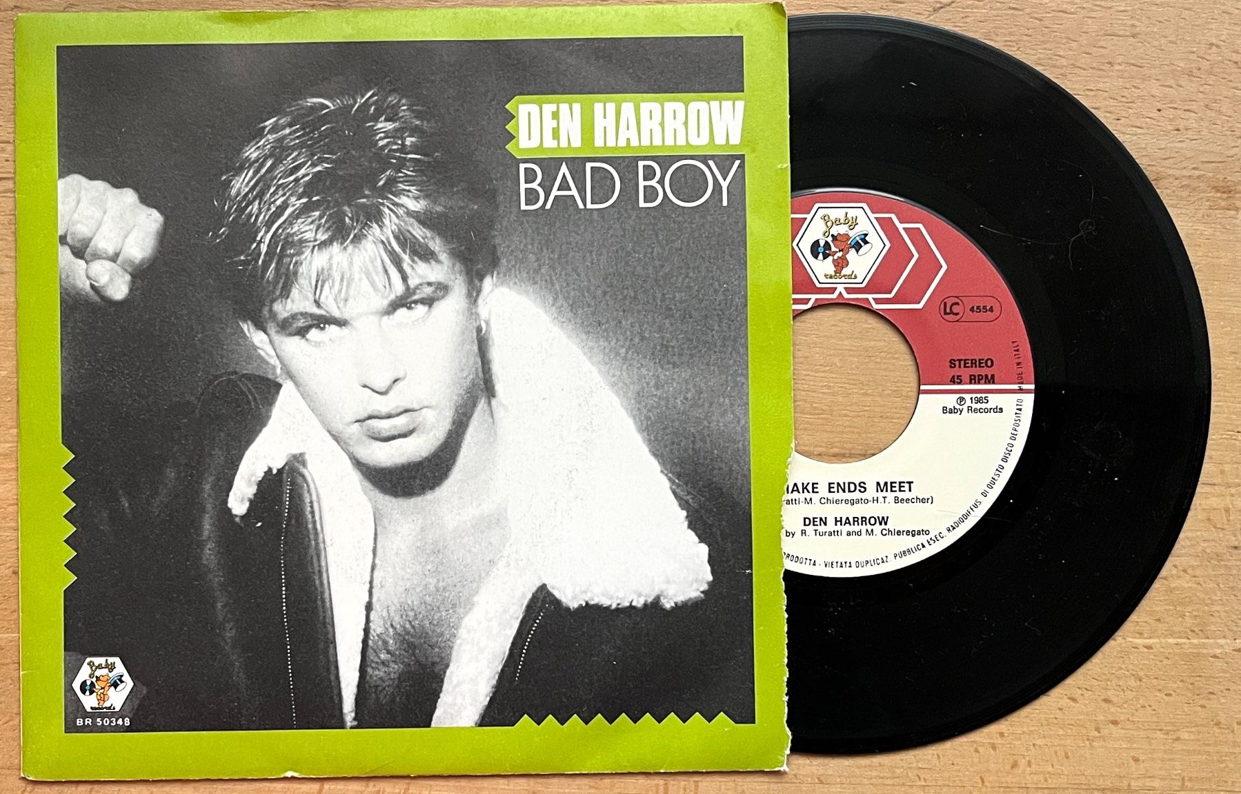 Dischi in vinile: 45t. Bad Boy-Den Arrow-Make ends meet – Usato da Renan BE venduto da johncactus 2