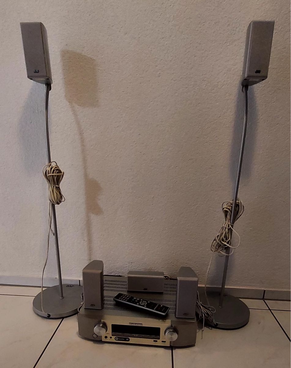 JVC Home Cinema: Marantz Set con JVC! Ricevitore e diffusori fantastico – Usato da Lengnau BE venduto da deb_8bnt