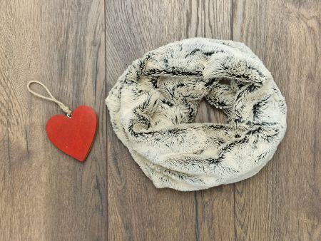 Weicher Loop Schal Kunstfell beige opus guter Zustand