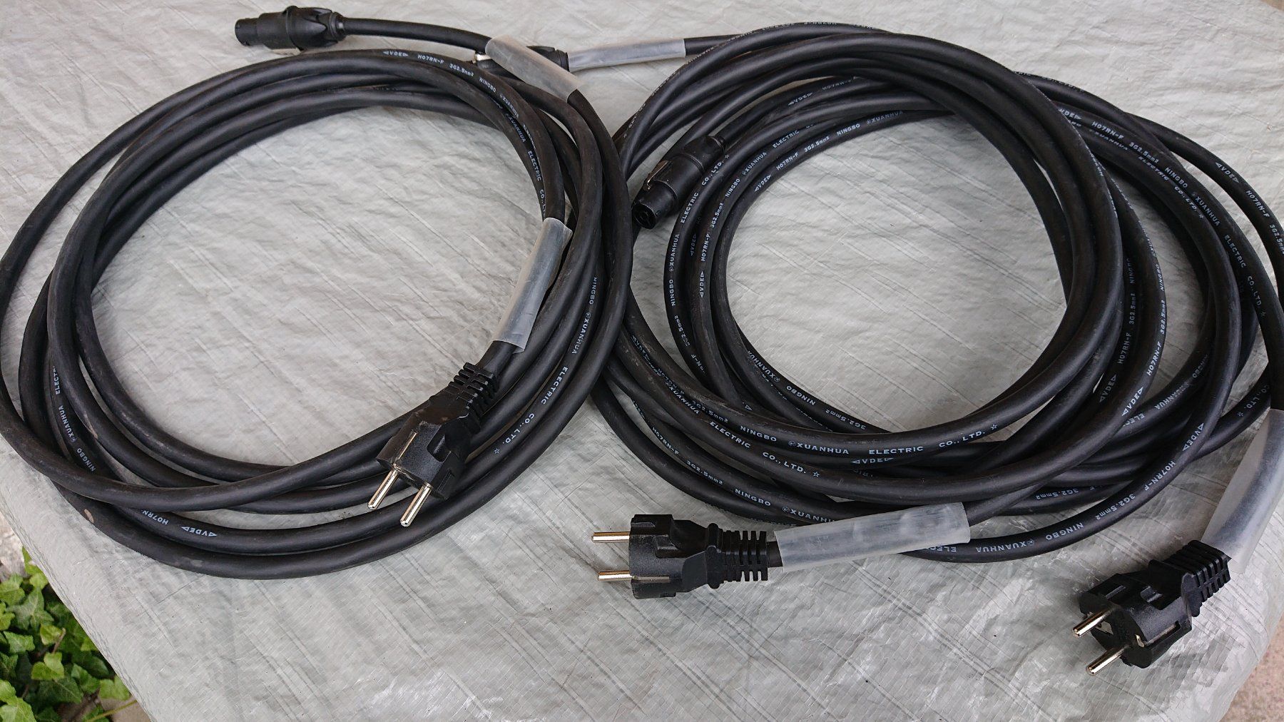 Cavi: 3x ANSCHLUSS KABEL - SCHUKO > POWERCON TRUE1 - 5m - 2.5mm2 – Nuovo (secondo la descrizione) da embrach venduto da radioactivepatrick 5