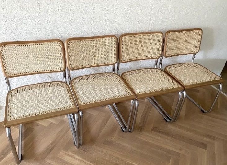 Sedie: Design Freischwinger Chairs Stühle – Nuovo (secondo la descrizione) da Olten venduto da sportwelt