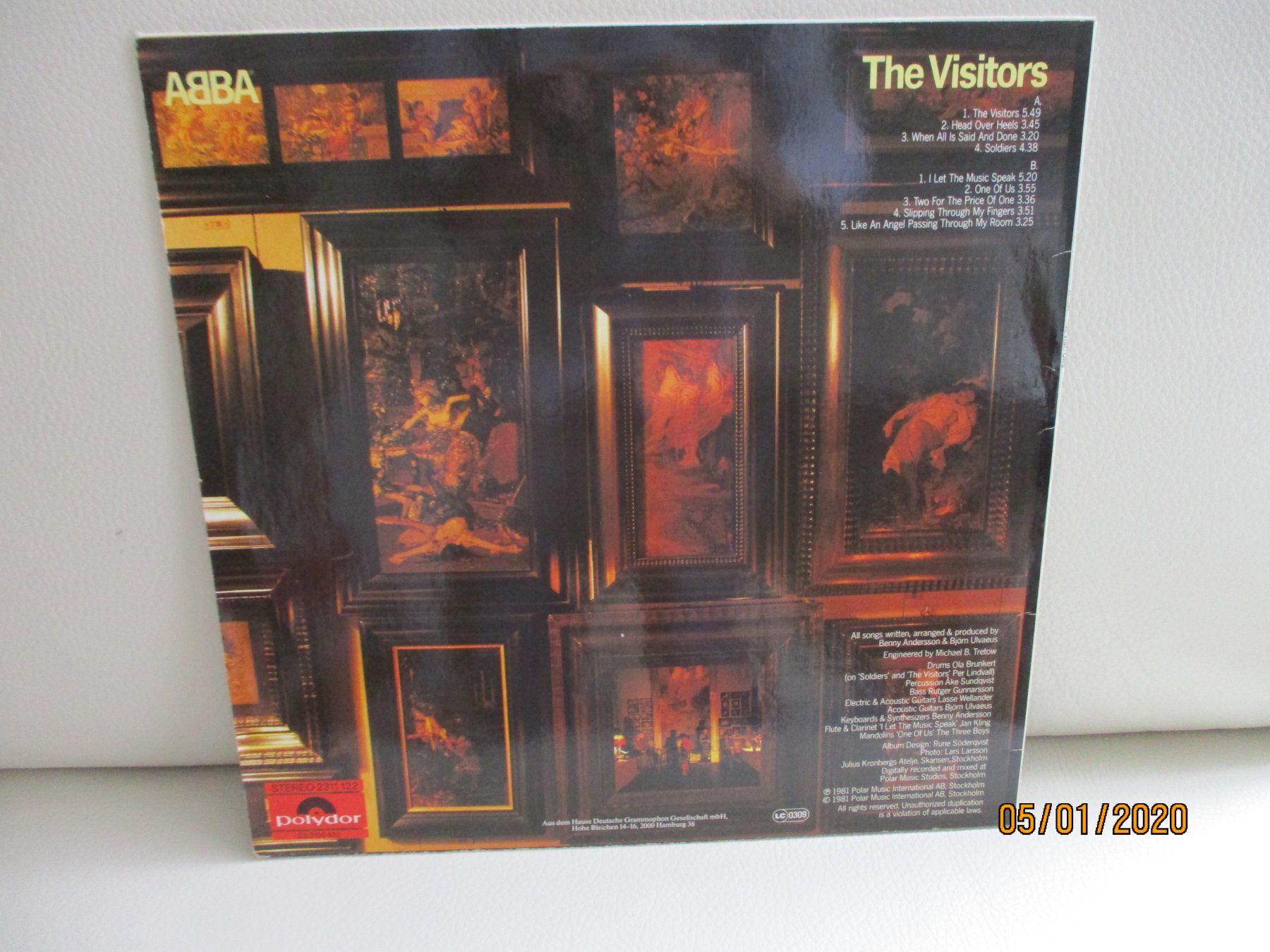 Schallplatten: ABBA – The Visitors – Gebraucht aus Liestal von Disc-Point 2