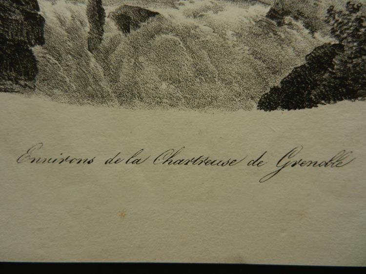 Gravures: Environs de la Chartreuse de Grenoble – D'occasion à Risch par Antikfee 2