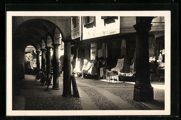 Cartoline postali: AK Lugano, Via Pessina – Usato da Berlin venduto da bartko-reher