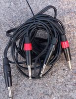 6.3 mm Klinkenkabel / Audiokabel 2x 5m