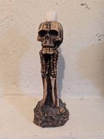 Kerzenhalter Totenkopf