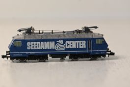 Re 4/4 SOB  Seedamm Center Roco Spur N , läuft