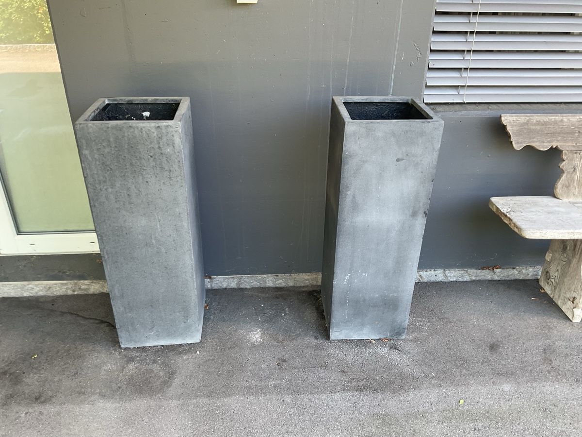 Pots de fleurs: 2x  Blumenkübel rechteckig  – D'occasion à Frasnacht par hei_t6dl 6