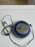 CD Player Sony Walkman D-NE715 blau mit Kopfhörer(2I4)