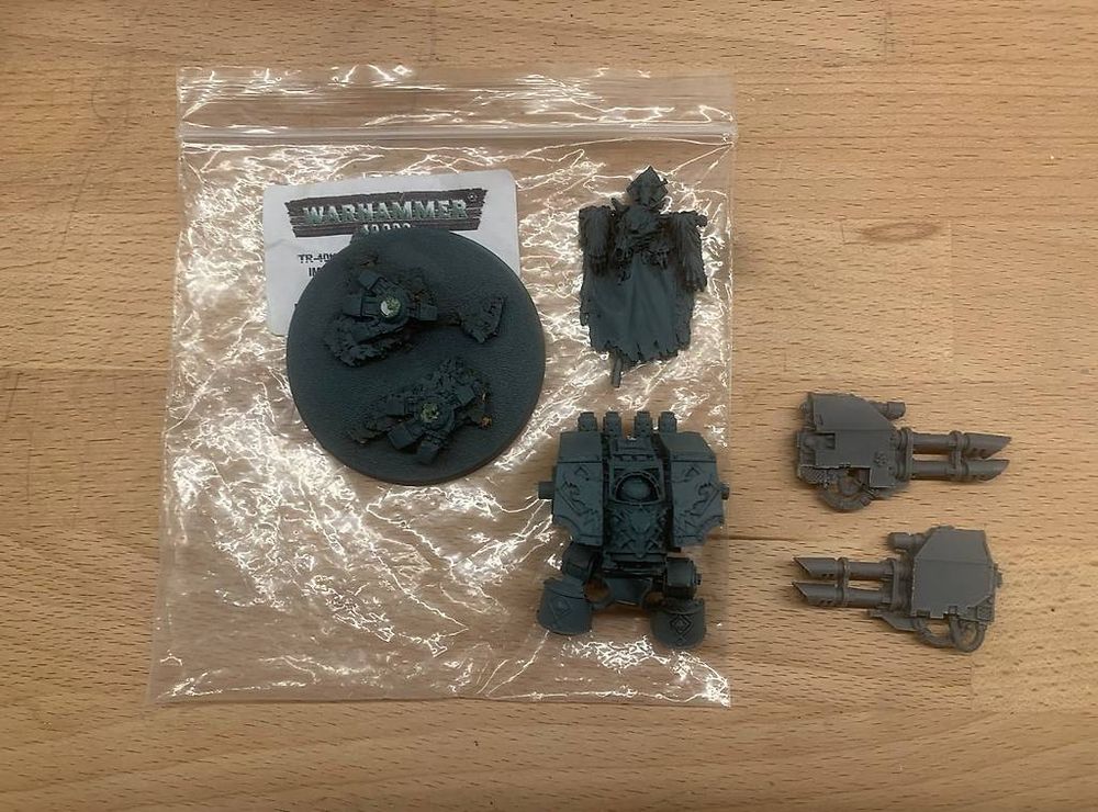 WARHAMMER 40K SPACE Wolves Terminator Sergeant Metal OOP Unpainted EUR 15,50 - FR