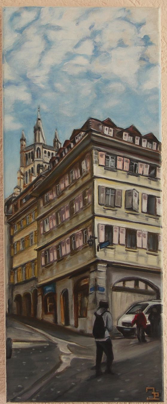 Dipinti: Lausanne - Tableau Acrylique - 20 x 50cm – Nuovo e nell'imballaggio originale da Aigle venduto da Robflac55