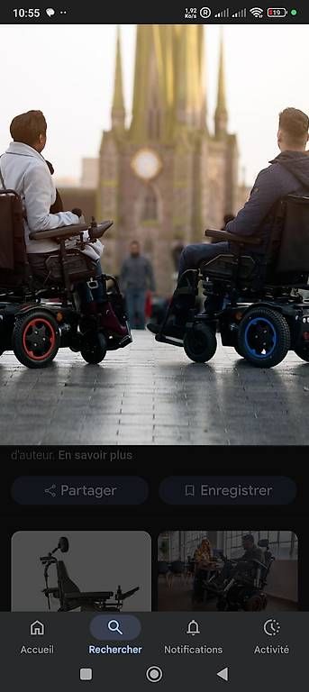 Rollstühle: Fauteuil roulant Quickie Q200R – Gebraucht aus nyon von mka_bn7r